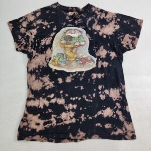 Vintage 80s "All-Star" Gary Patterson Cartoon‎ Bowling Tie Dye T-Shirt XL RARE!